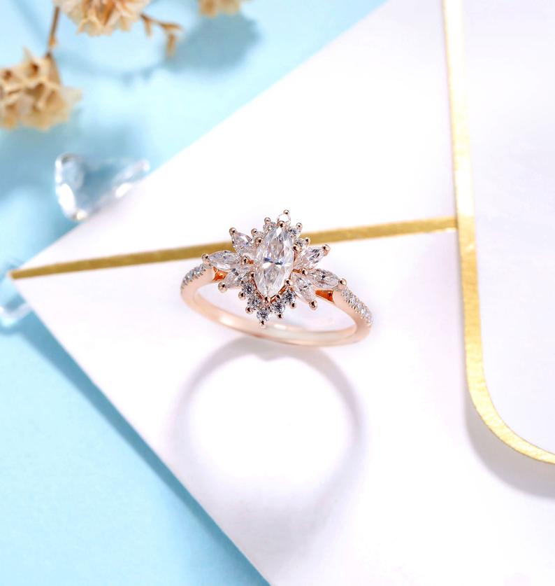 Violet Engagement Ring