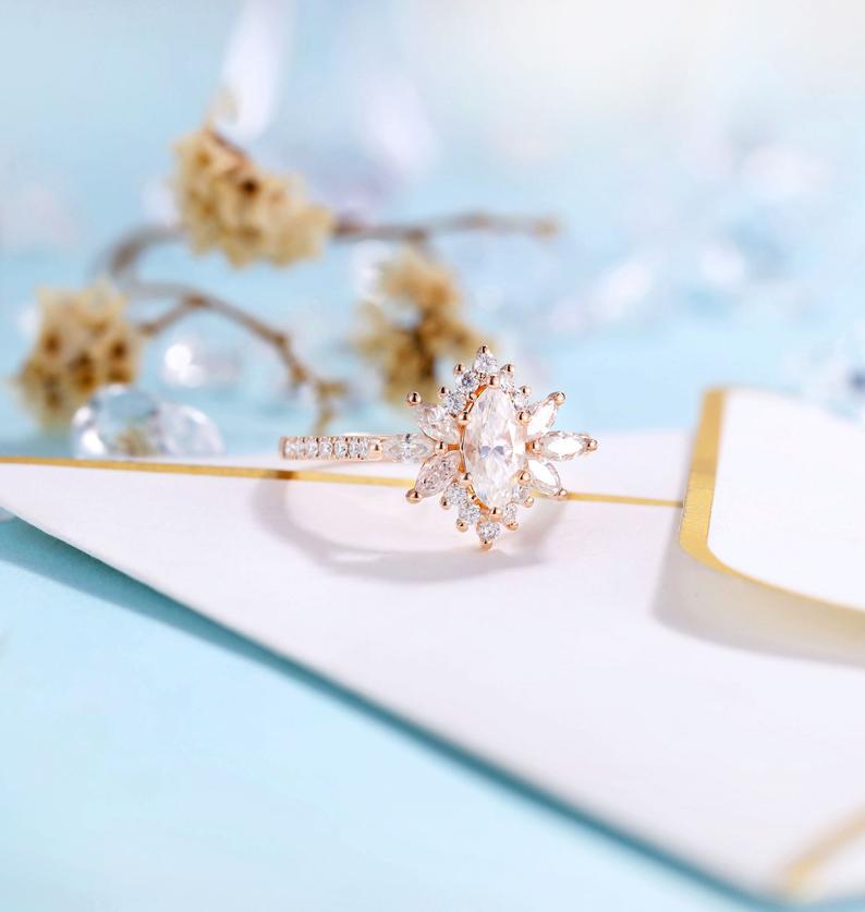Violet Engagement Ring