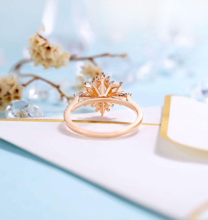 Violet Engagement Ring
