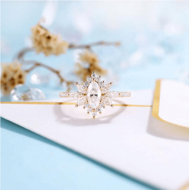 Violet Engagement Ring