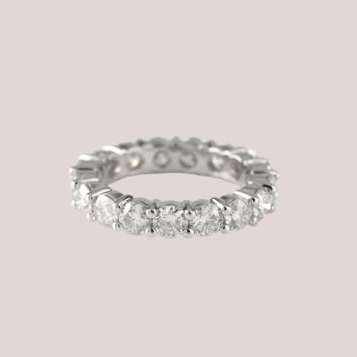 Everly Wedding Band - Vintagetears - Wedding Ring - Moissanite & Lab Diamond Engagement Ring & Wedding Ring