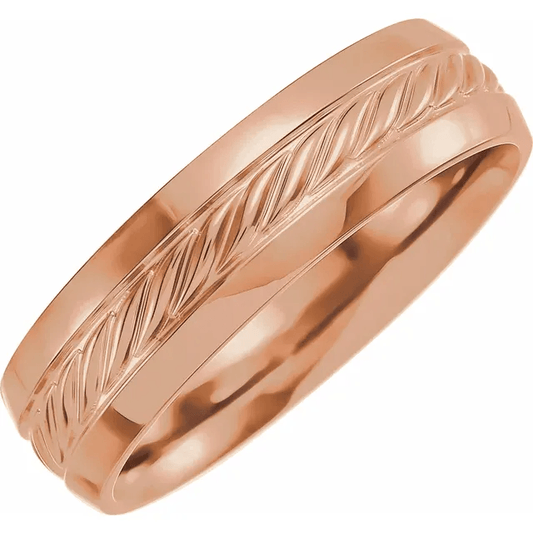 Philip Wedding Ring - Vintagetears - Rings - Moissanite & Lab Diamond Engagement Ring & Wedding Ring