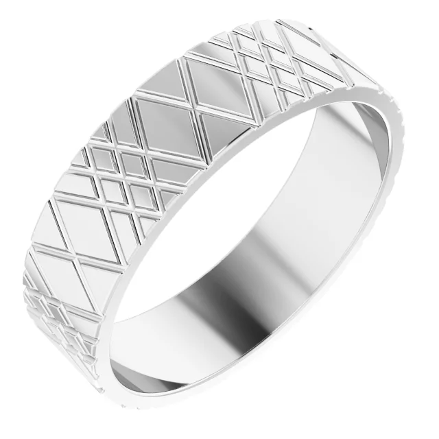 Spencer Wedding Ring - Vintagetears - Rings - Moissanite & Lab Diamond Engagement Ring & Wedding Ring